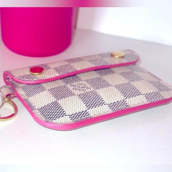 💓 damier azure small wallet Handmade - Picture 11 of 16